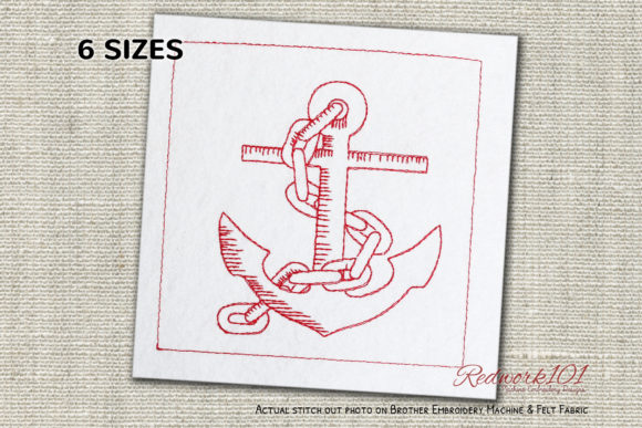 Anchor Chain Design: A Versatile Embroidery Gem