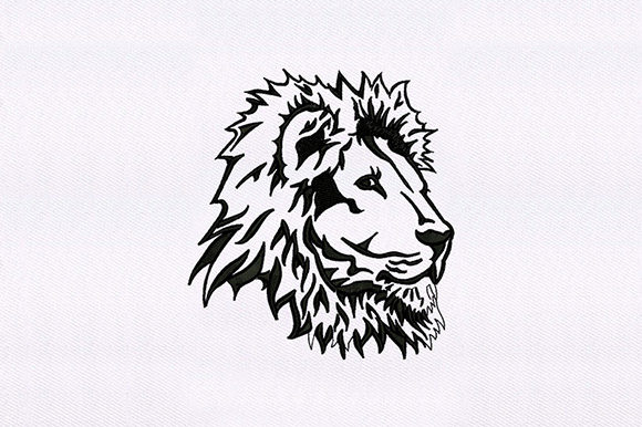 Black Lined Lion Design: A Roaring Success