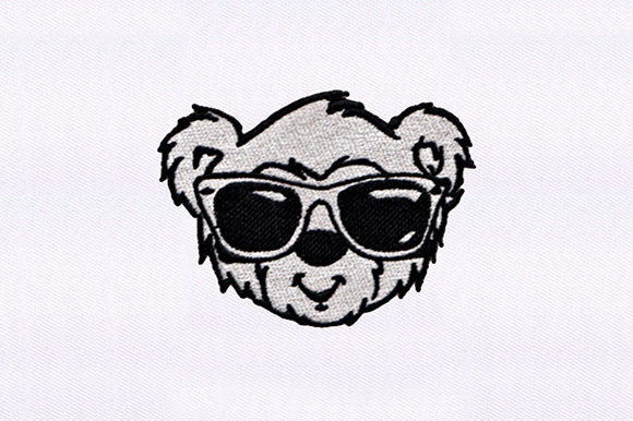 Charming Cool Bear Face for Personalized Gifts