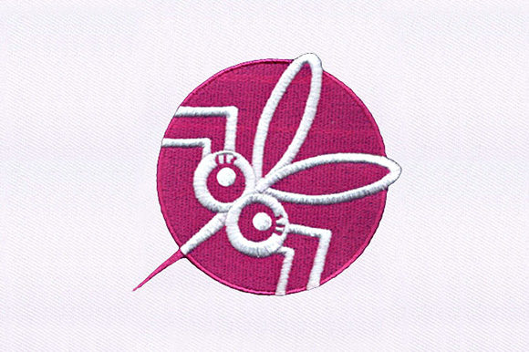 Charming Doe Eyed Mosquito for Unique Embroidery