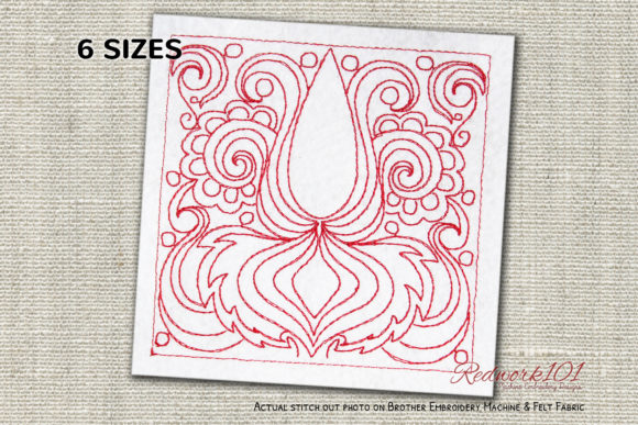 Indian Cultural Pattern Redwork: A Detailed Review
