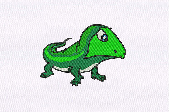 Morose Green Lizard Design: A Versatile Brand Asset