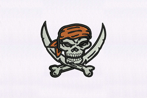 Pirate Skull Cap Design: A Bold Embroidery Choice