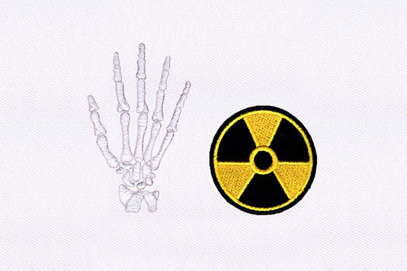 Radiation Hand Bones: A Spooky Embroidery Design